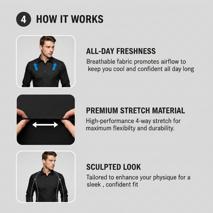 Men Business Shirt