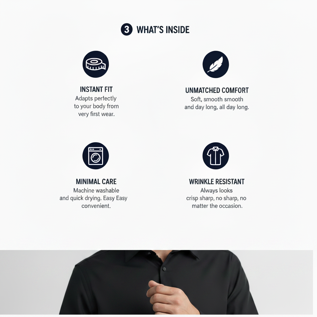 Men Business Shirt
